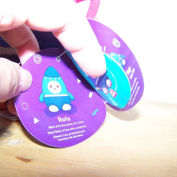 BumBumz NWT Cosmic Bumz Rafa Key Chain - Picture 2 of 3